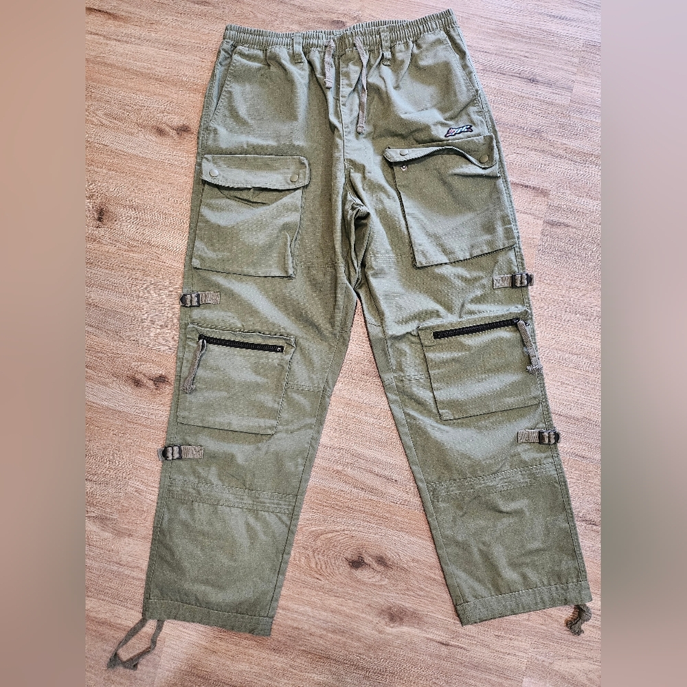 IceCream Big Bag Pants XL Four Leaf Clover Green Billionaire Boys Club